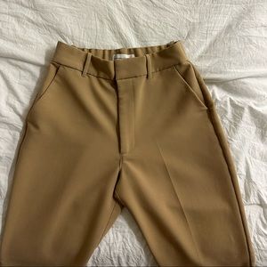 Abercrombie straight leg, split ankle trousers.